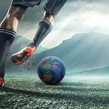 Anooki™ Blitz Fußball - Einzigartiger reflektierender Fußball für Trickser